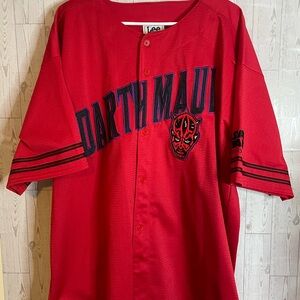 Lee Red Darth Maul Short Sleeve Tee